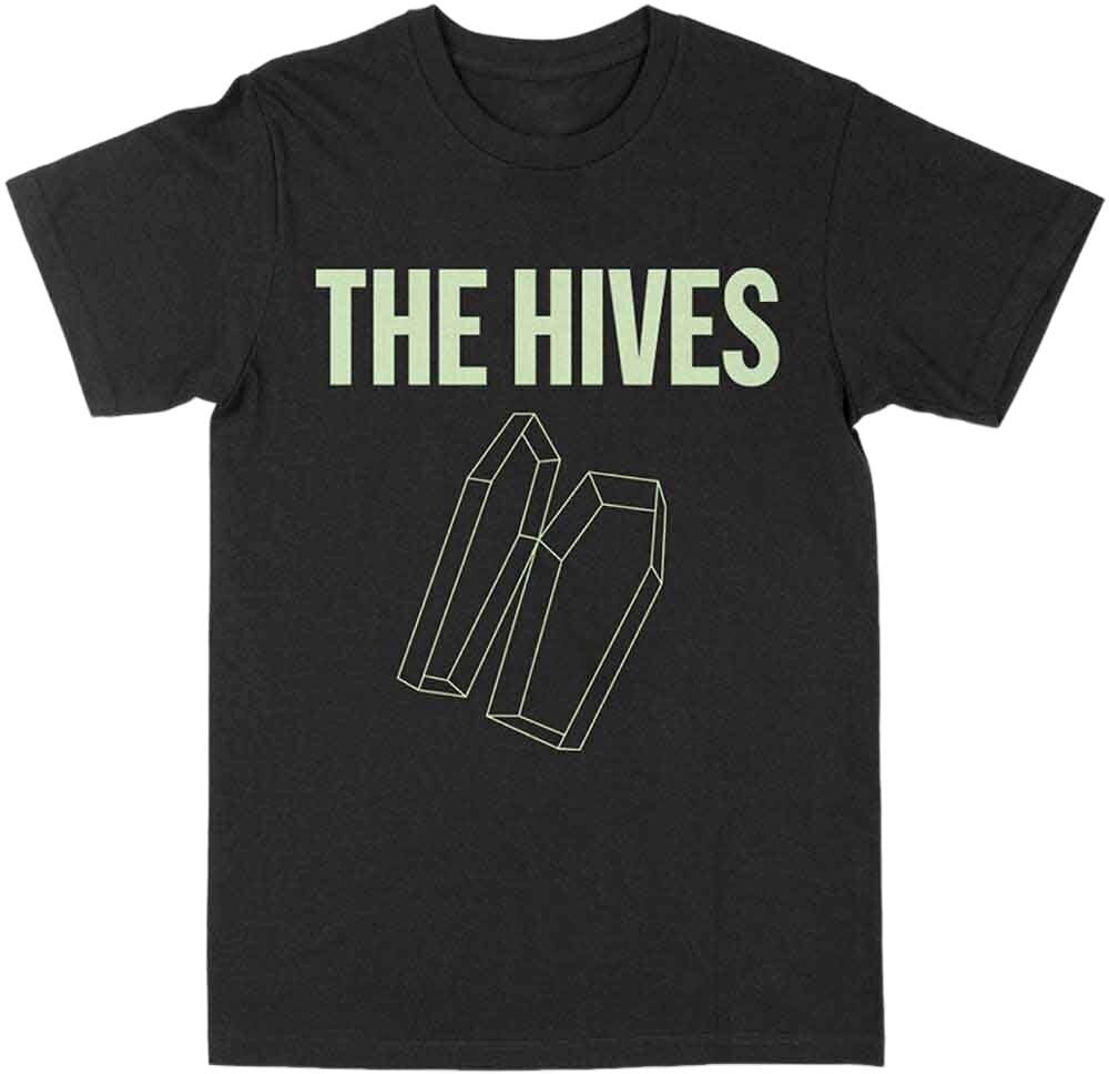 Tričko The Hives Tričko Glow-in-the-Dark Coffin Unisex Black L