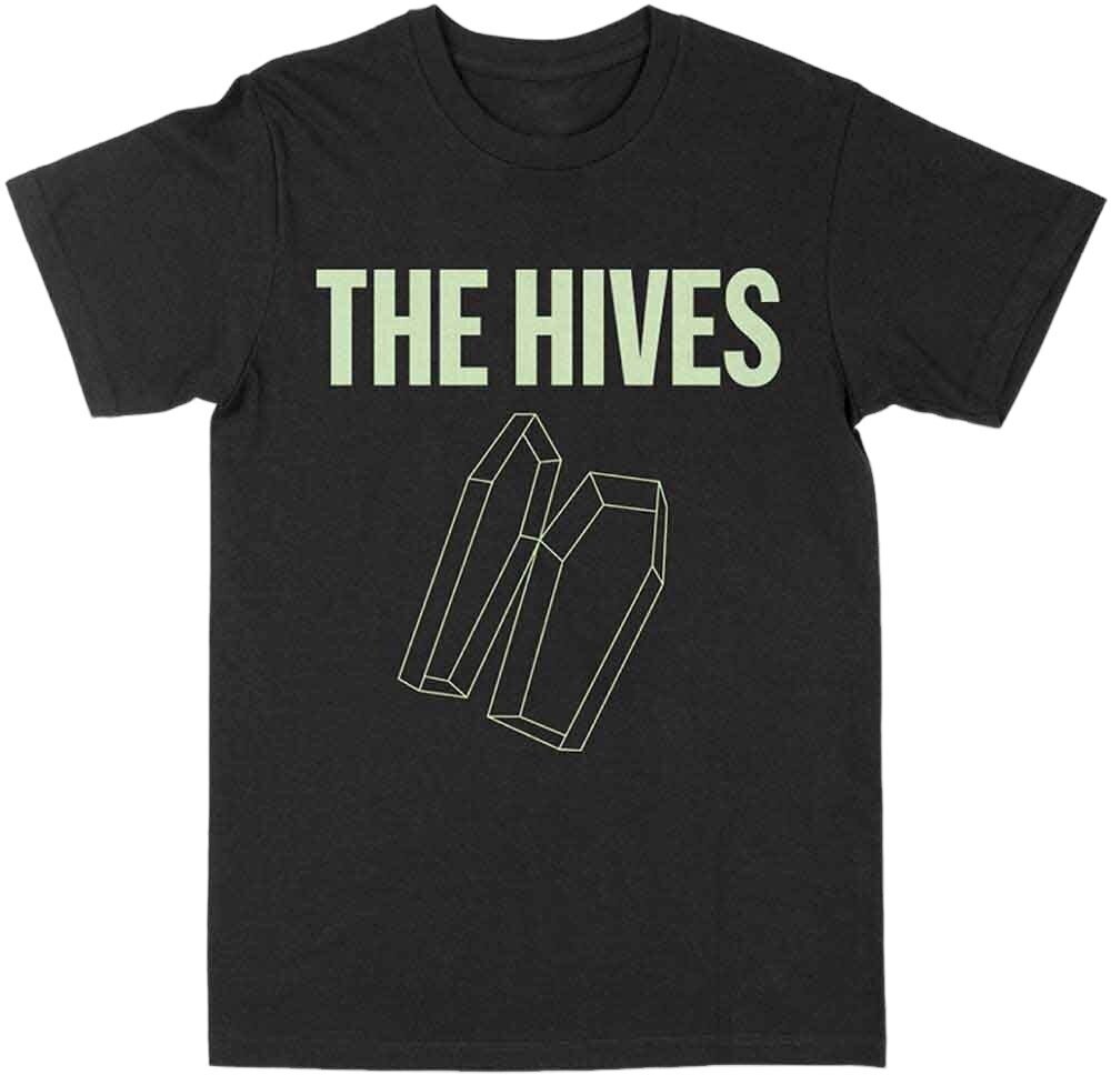 T-shirt The Hives Glow-in-the-Dark Coffin Black M T-shirt