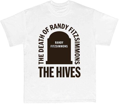 Tričko The Hives Tričko Randy Gravestone Unisex White L - 1