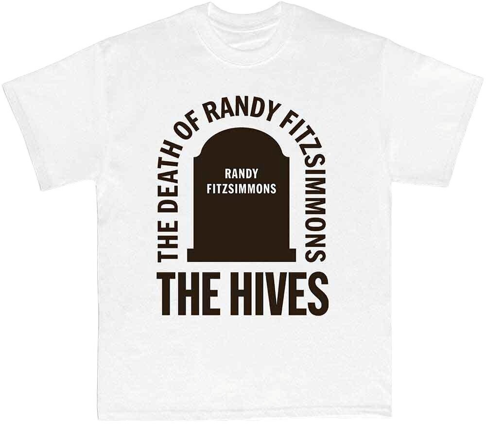 T-shirt The Hives Randy Gravestone White S T-shirt