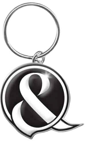 Music pendant Of Mice And Men Ampersand Key Chain