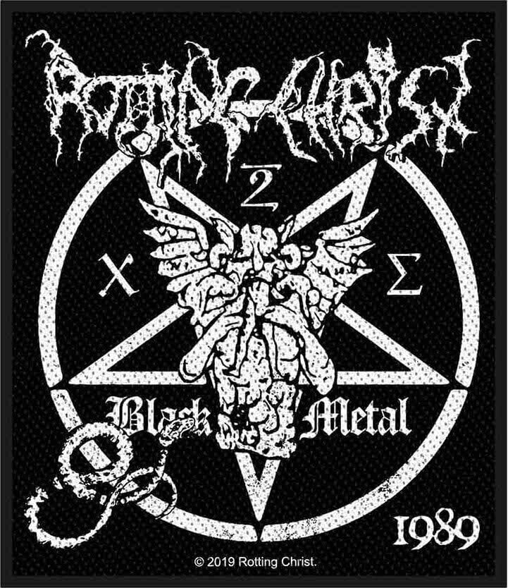 Nášivka / Odznak Rotting Christ Black Metal Nášivka