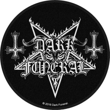 Nášivka / Odznak Dark Funeral Circular Logo Nášivka - 1