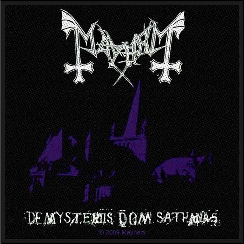 Naszywka / Odznaka Mayhem De Mysteriis Dom Sathanas Naszywka
