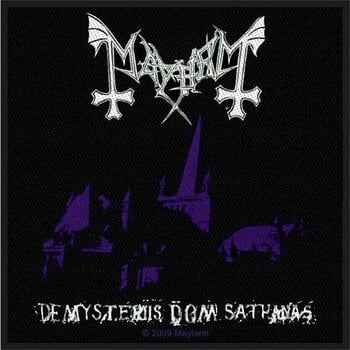 Naszywka / Odznaka Mayhem De Mysteriis Dom Sathanas Naszywka - 1