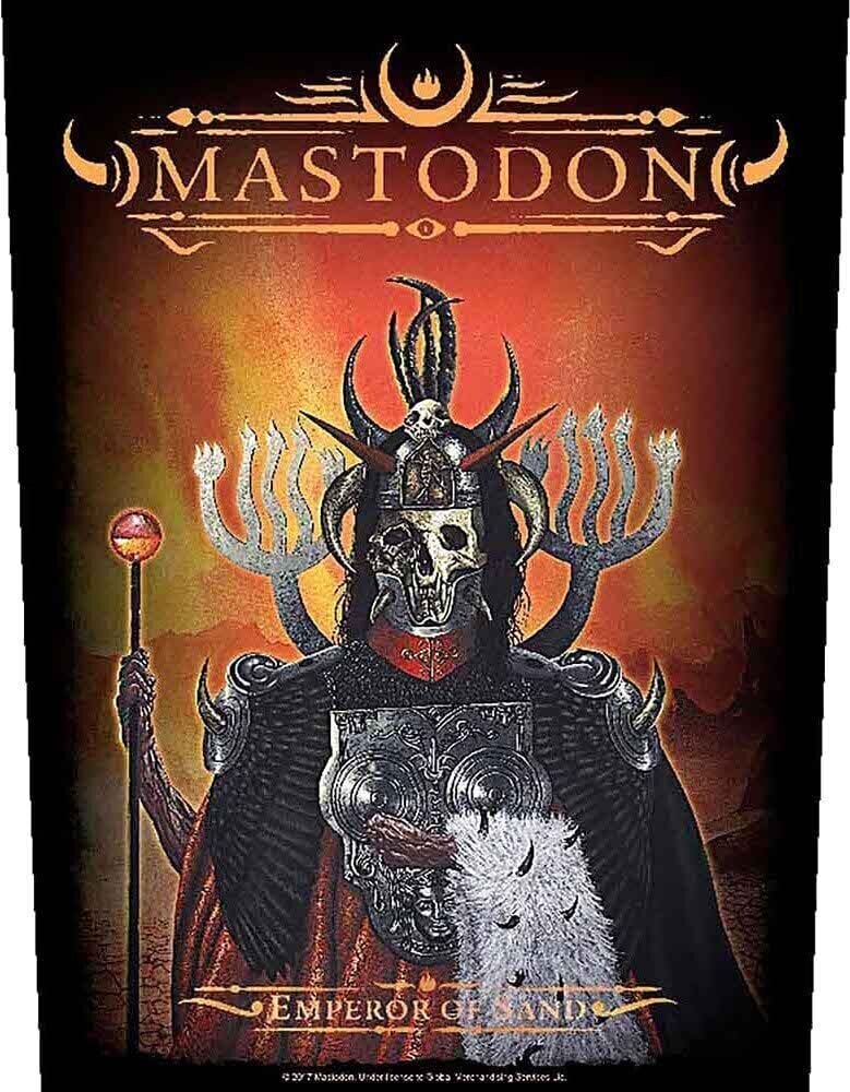 Obliž / Značka Mastodon Emperor of Sand Našitek za šivanje