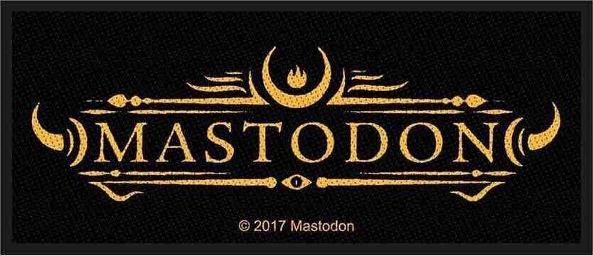 Obliž / Značka Mastodon Logo Našitek za šivanje