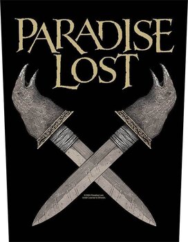 Patch / merkki Paradise Lost Obsidian Dagger Sew-On Patch - 1