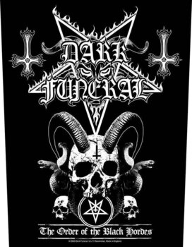 Nášivka / Odznak Dark Funeral Order Of The Black Hordes Nášivka - 1