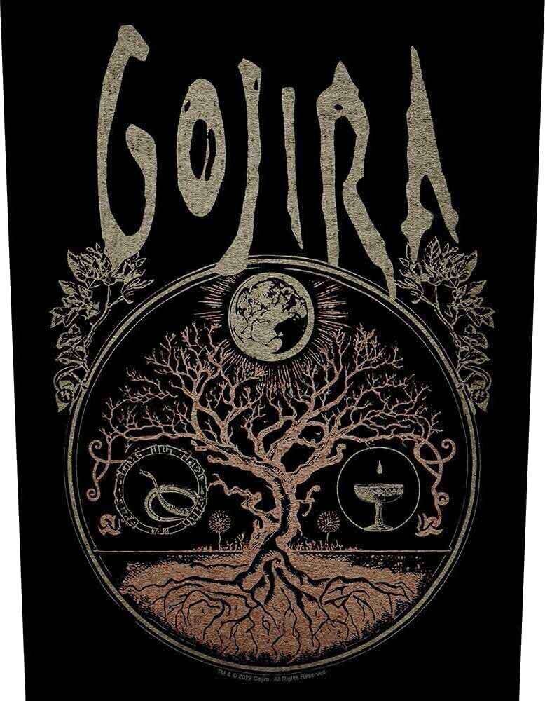 Oznaka / značka Gojira Tree Of Life Zakrpa za šivanje