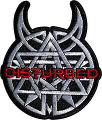 Кръпка / значка Disturbed Logo Iron-On пластир