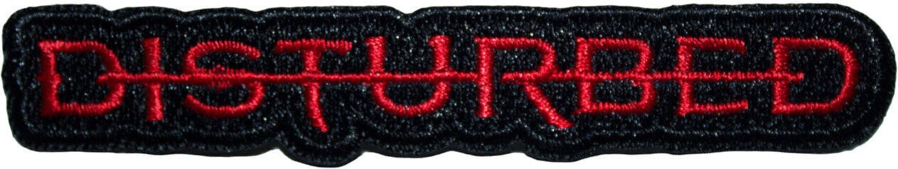 Patch / Badge Disturbed Strike Through Patch thermocollant