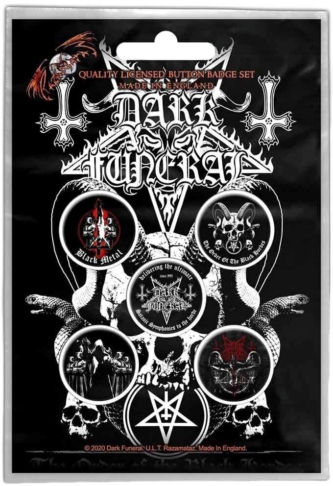 Нашивка / Значок Dark Funeral The Black Hordes Значок