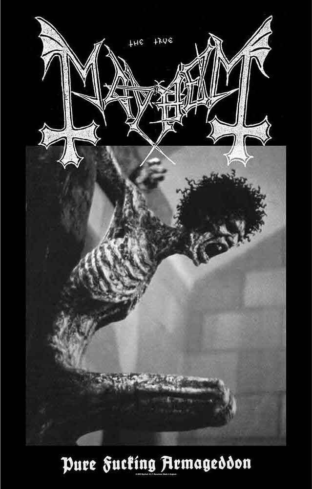 Vlajka / Plakát Mayhem Fucking Armageddon Vlajka