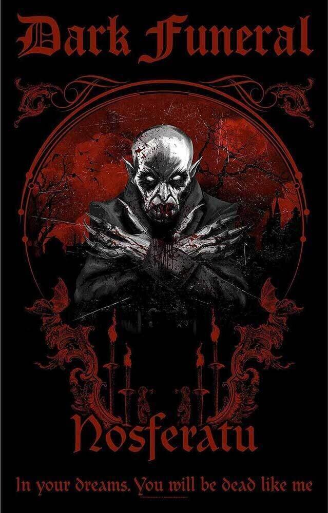 Знаме/Плакат Dark Funeral Nosferatu Знаме