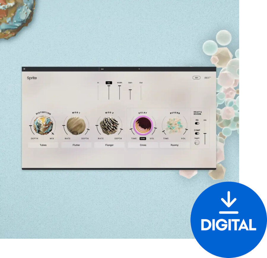 Software Plug-In FX-processor AIR Music Tech Sprite (Digitalt produkt)