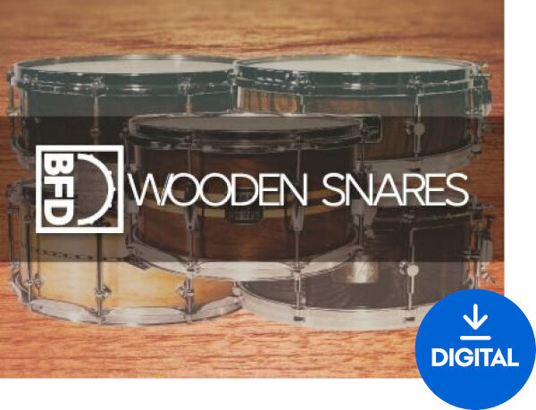 Zvuková knihovna pro sampler BFD Wooden Snares (Digitální produkt)