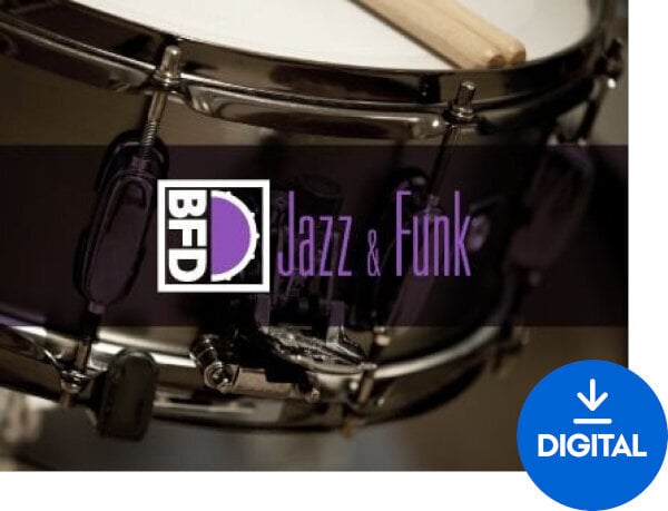 Geluidsbibliotheek voor sampler BFD Jazz & Funk (Digitaal product)