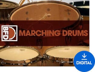 Zvočna knjiga za sampler BFD Marching Drums (Digitalni izdelek)