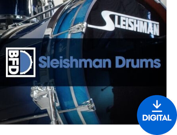 Sample/lydbibliotek BFD Sleishman Drums (Digitalt produkt)