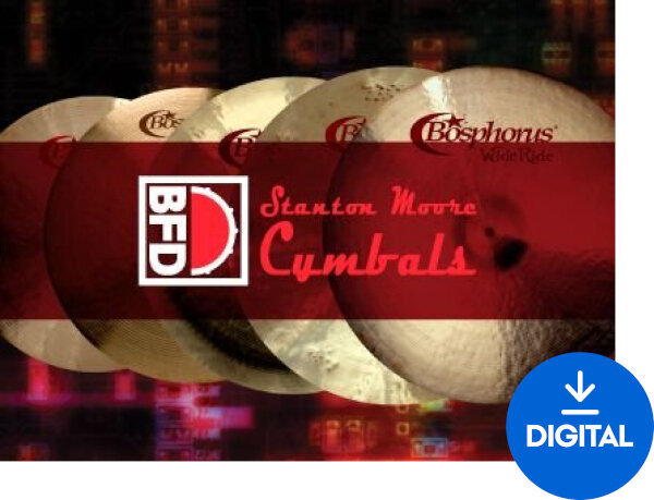 Banques de sons et samples BFD Stanton Moore Cymbals (Produit numérique)