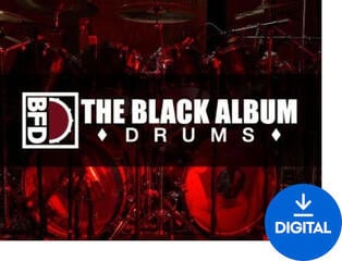 Zvočna knjiga za sampler BFD The Black Album Drums (Digitalni izdelek)