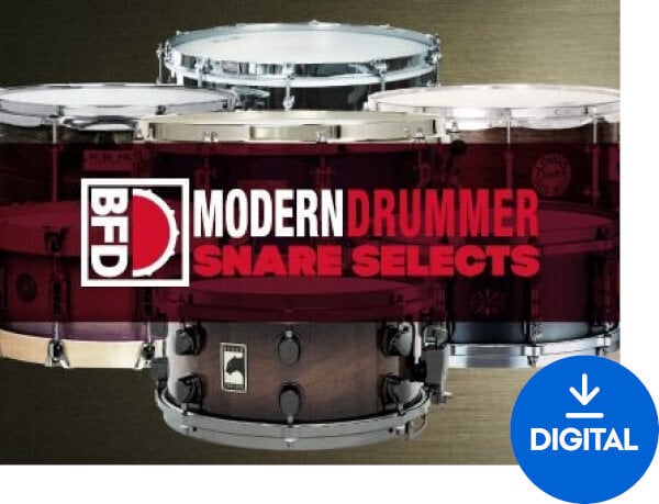Sample/Sound Library BFD Modern Drummer Snare Selects (Digital product)
