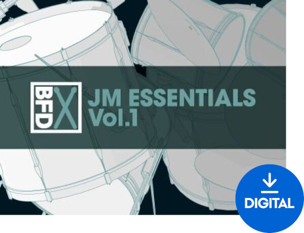 Zvuková knihovna pro sampler BFD JM Essentials VOL.1 (Digitální produkt)