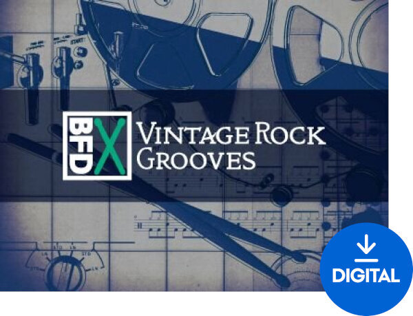 Banques de sons et samples BFD Vintage Rock Grooves (Produit numérique)