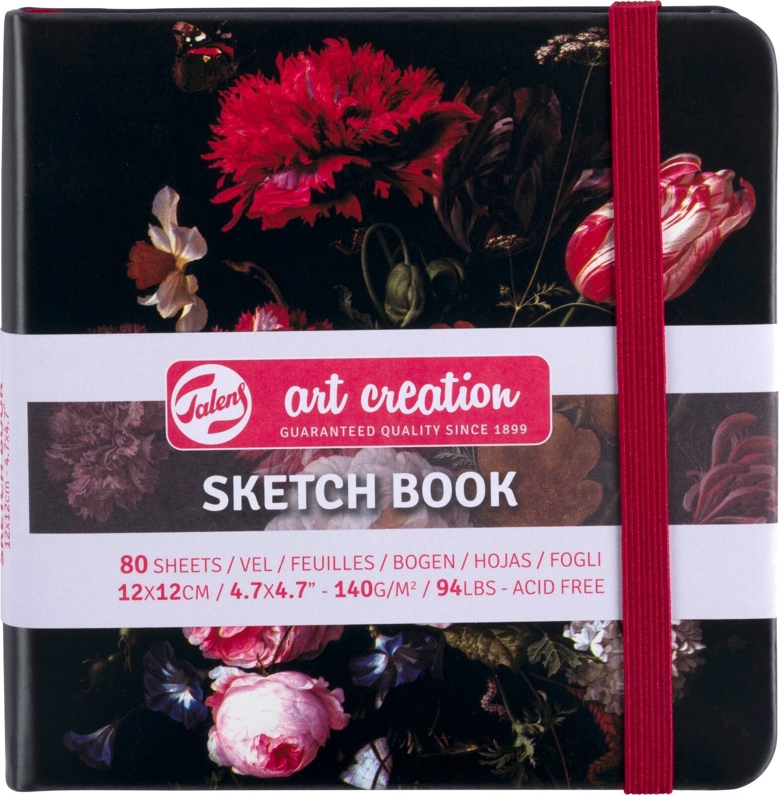 Talens Art Creation 9314254M Skicár 12 x 12 cm 140 g Flowers