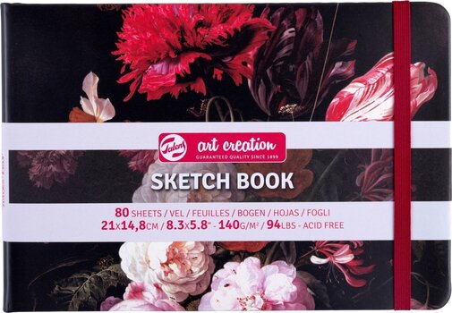 Skicář Talens Art Creation 9314255M Skicář 14,8 x 21 cm 140 g Flowers - 1