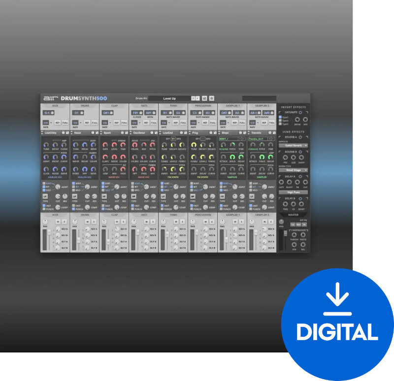 VST Instrument AIR Music Tech Drum Synth 500 (Digital product)