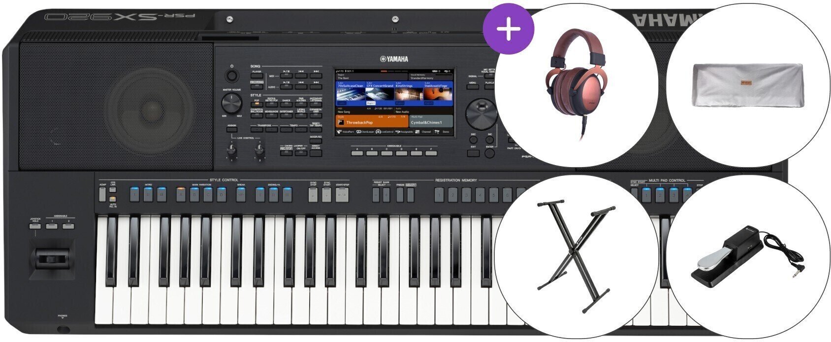 Profi Keyboard Yamaha PSR-SX920 SET Profi Keyboard