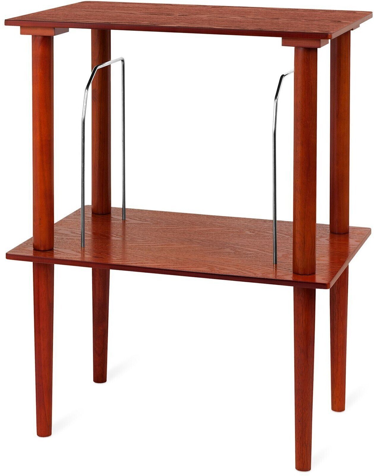 Nábytek pro LP desky Victrola Wooden Stand with Record Holder Nábytek pro LP desky Brown
