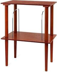 Möbel für LP-Schallplatten Victrola Wooden Stand with Record Holder Möbel für Schallplatten Brown