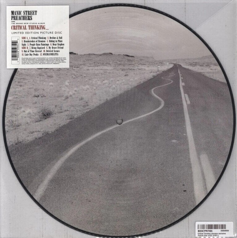 LP deska Manic Street Preachers - Critical Thinking (Limited Edition) (Picture Disc) (LP)