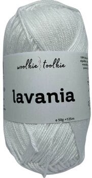 Pletací příze Woolkie Toolkie Lavania White Pletací příze - 1