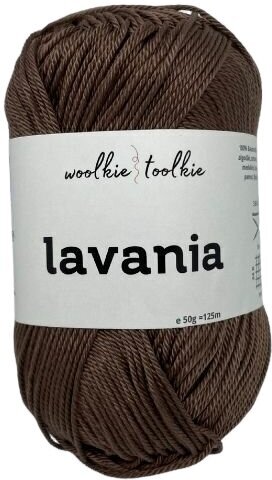 Pređa za pletenje Woolkie Toolkie Lavania Dark Brown Pređa za pletenje