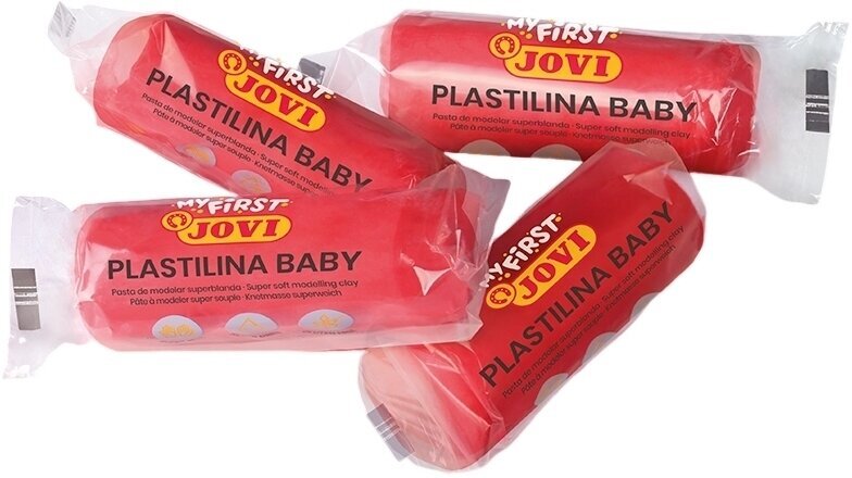 Dětská modelovací hmota Jovi Baby Dětská modelovací hmota Red 4 x 38 g
