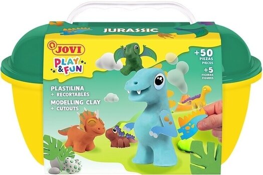 Children's Modelling Clay Jovi Play&Fun Children's Modelling Clay Jurrasic - 1