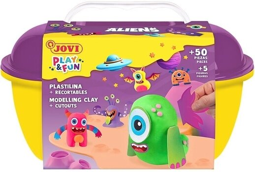 Children's Modelling Clay Jovi Play&Fun Children's Modelling Clay Aliens - 1