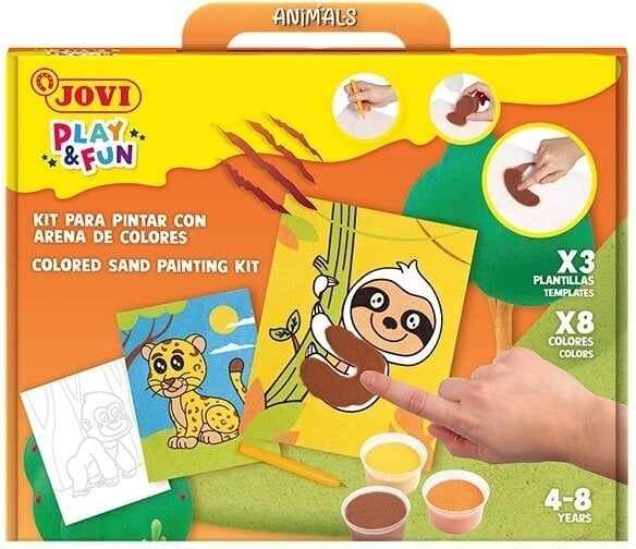 Malování pískem Jovi Malování pískem Zvířátka