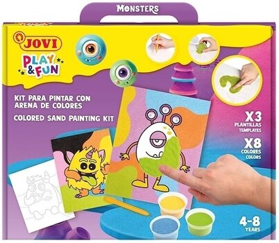 Slikanje peskom Jovi Play&Fun Slikanje peskom Monsters - 1