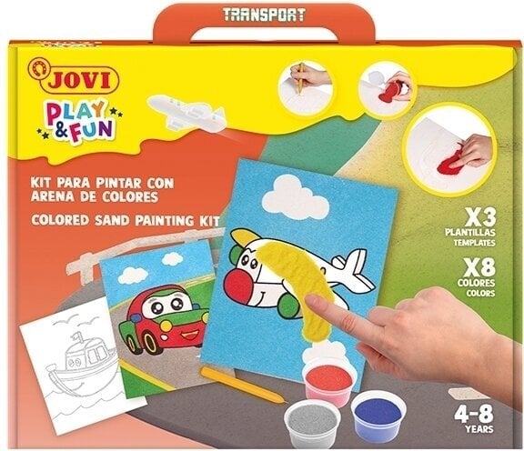 Jovi Maľovanie pieskom Doprava
