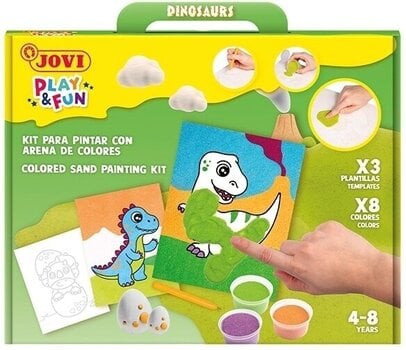 Malování pískem Jovi Malování pískem Dinosauři - 1
