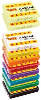 Boetseerklei voor kinderen Jovi Glow Boetseerklei voor kinderen 10 x 50 g - 1