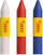 Barva na obličej Jovi 175AD Sada barev na obličej White Red And Blue