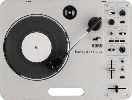 DJ Turntable Korg Handytraxx Play Grey DJ Turntable - 1