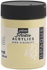Culoare acrilică Pébéo Studio Fine Vopsea acrilică Buff Titanium 500 ml 1 buc.