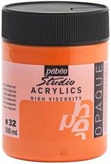 Culoare acrilică Pébéo Studio Fine Vopsea acrilică Cadmium Orange Hue 500 ml 1 buc.